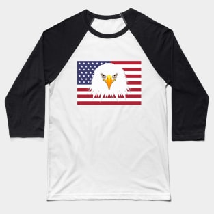 USA Eagle Baseball T-Shirt